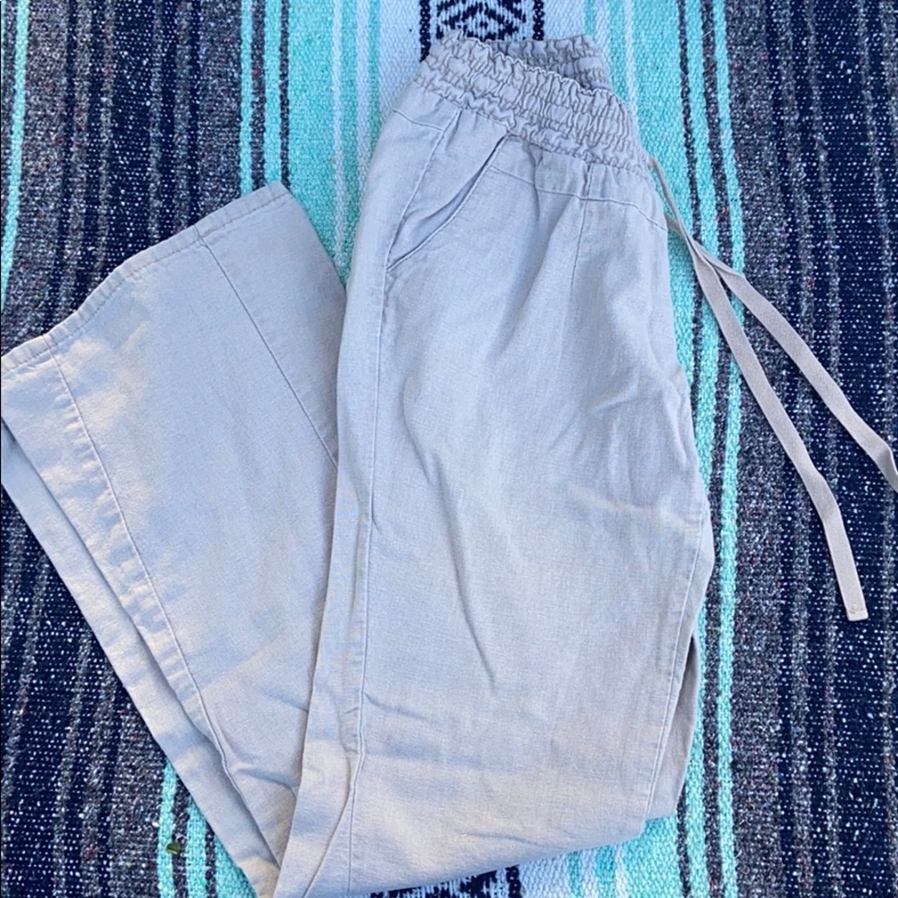 Roxy linen pants